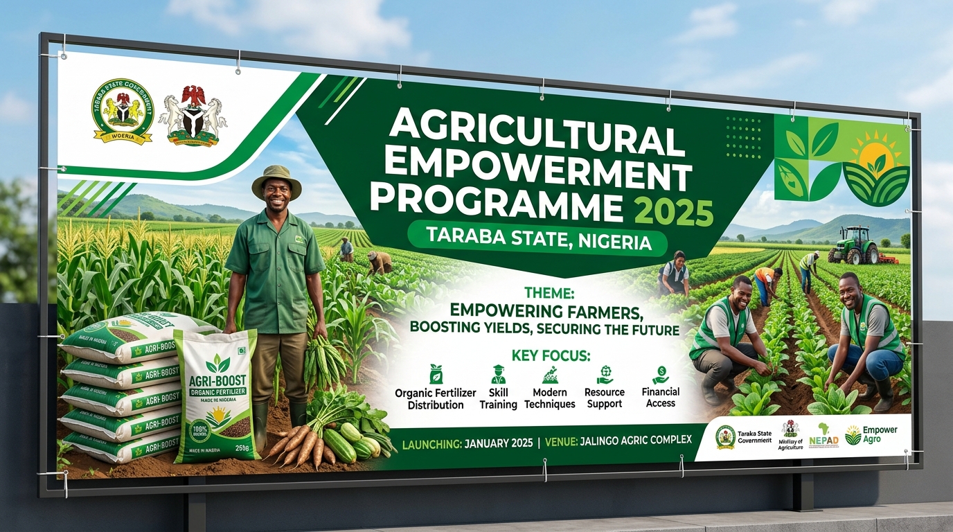 Agricultural Empowerment Program Banner